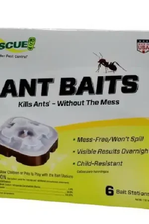 Brand New Rescue AB6-BB4 Ant Bait, Gel, 1.92 oz
