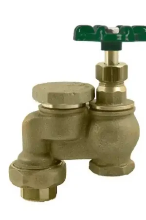 Arrowhead Brass 466 466-100Y Anti-Siphon Valve, 1 in, 25 to 150 psi Pressure, 5 to 35 gpm, Brass Body Viral