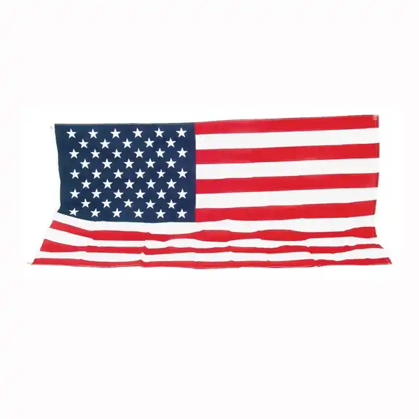 Professional Grade Valley Forge USS-1 USA Flag, 5 ft W, 3 ft H, Polycotton
