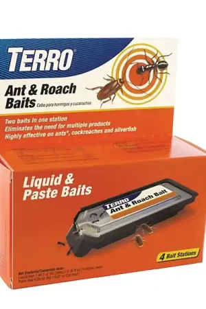 Terro T360 Ant and Roach Bait, 1.44 fl-oz Liquid, 0.28 oz Paste, Pack Special Offer