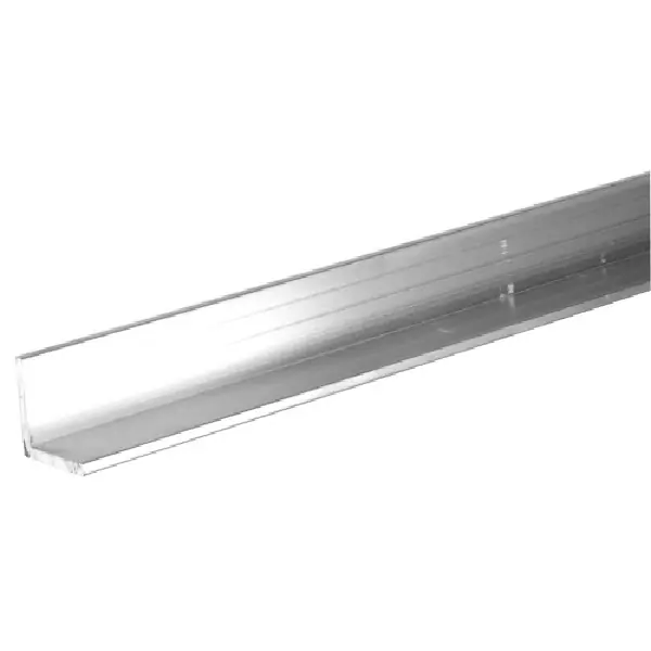 Steelworks 11356 Angle Stock, 1-1/2 in L Leg, 4 ft L, 1/16 in Thick, Aluminum Limited Offer
