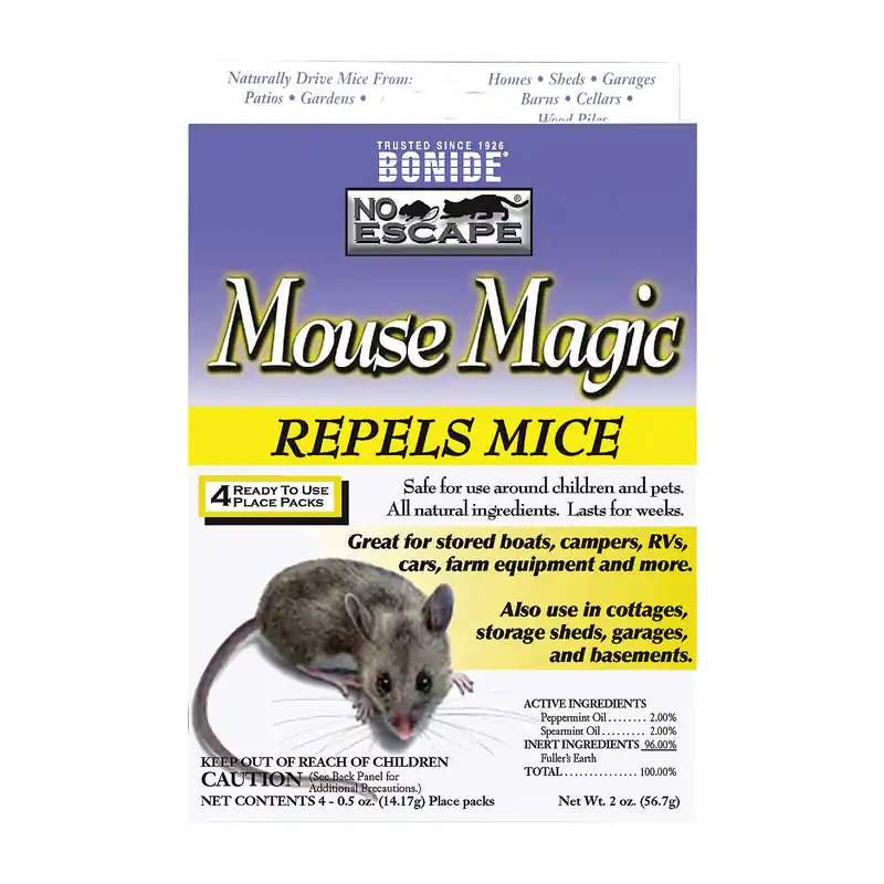 Bonide Mouse Magic 865 Mouse Repellent, Gray Holiday Sale