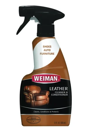 Weiman 75 Cleaner and Conditioner, 12 oz Spray Bottle, Paste, Lemon, White Fast Shipping
