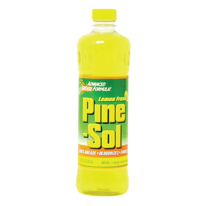 Top Pick Pine-Sol 40187 All-Purpose Cleaner, 28 oz Bottle, Liquid, Fresh Lemon, Yellow