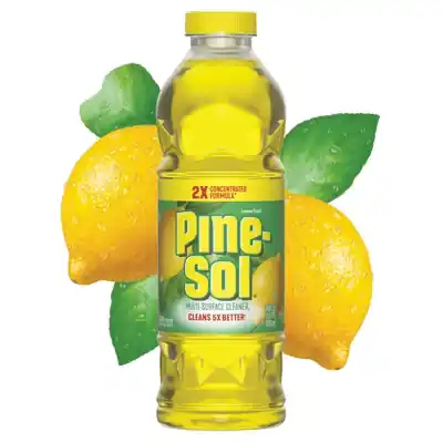 Pine-Sol 10041294601488 Multi-Surface Cleaner and Disinfectant, 14 oz, Bottle, Liquid, Lemon Fresh Fresh Stock