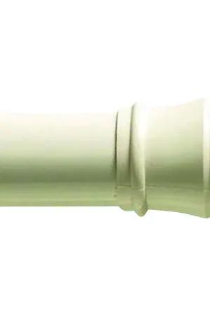 Zenna Home 608W/604W Shower Curtain Rod, 34-1/2 to 60 in L Adjustable, 1-1/4 in Dia Rod, Steel High Quality