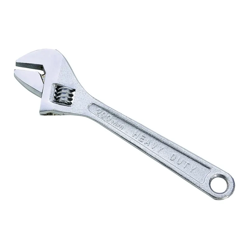Vulcan WC917-04 Adjustable Wrench, 8 in OAL, Steel, Chrome Deal