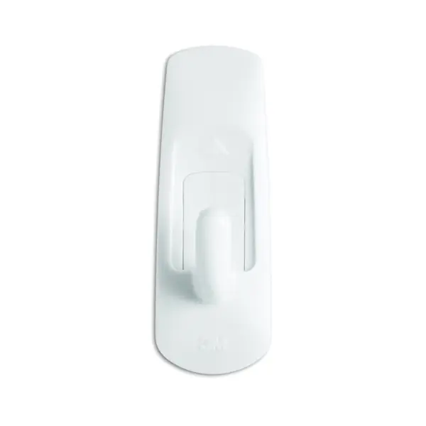 Hassle-Free Returns Command 17002-VP-6PK Utility Hook, 1/2 in Opening, 1 lb, 6-Hook, Plastic, White