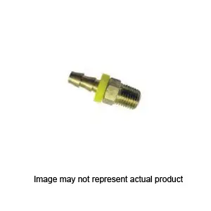 Best Choice Grip-Rite GRF14PLTD Push-Lock Hose End, 1/4 in, MNPT, Brass