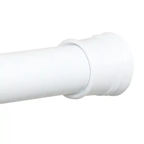 Zenna Home TwistTight Series 512W/502W Shower Stall Rod, 40 in L Adjustable, 1 in Dia Rod, Steel Free Shipping