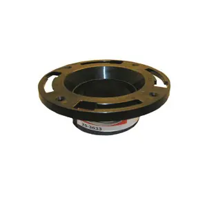 Exclusive Offer Lasco 25-3633 Standard Closet Pipe Flange, 3 x 4 in, ABS