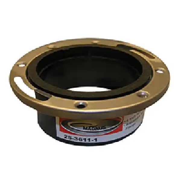 Lasco 25-3611-1 Closet Pipe Flange, 4 in, Hub, ABS Free Shipping