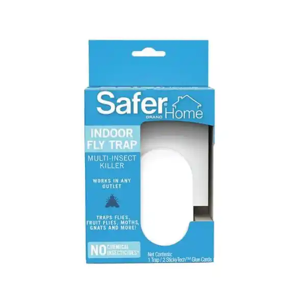 Super Sale Safer SH502 Plug-In Fly Trap, Includes: (2) StickyTech Glue Cards