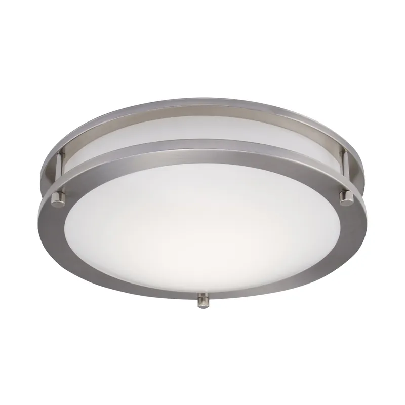 Order Now Boston Harbor CL200AC Flush Mount Ceiling Fixture, 120 V, 15 W, 1-Lamp, LED Lamp, 1050 Lumens, 3000 K Color Temp