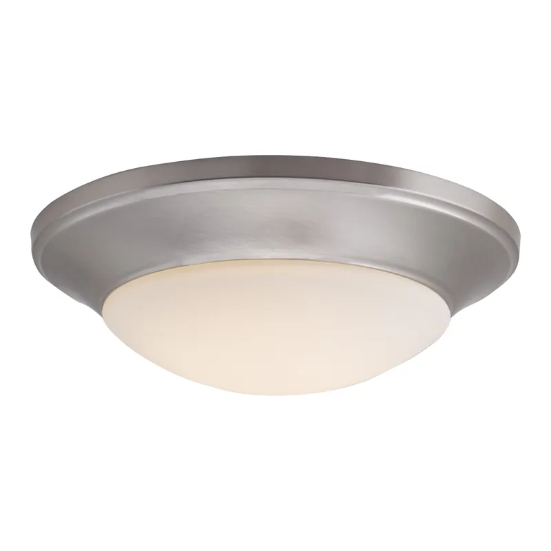 Boston Harbor CL500-AC Flush Mount Ceiling Fixture, 120 V, 15 W, 1-Lamp, LED Lamp, 800 Lumens, 3000 K Color Temp In Demand