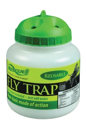 Brand New Rescue FTR-SF4 Fly Trap Refill, Solid, Musty, Refill Pack