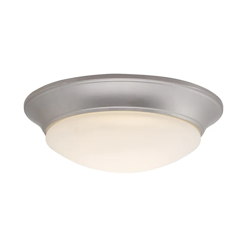 Budget Boston Harbor CL502-AC Flush Mount Ceiling Fixture, 120 V, 25 W, 1-Lamp, LED Lamp, 1400 Lumens, 3000 K Color Temp