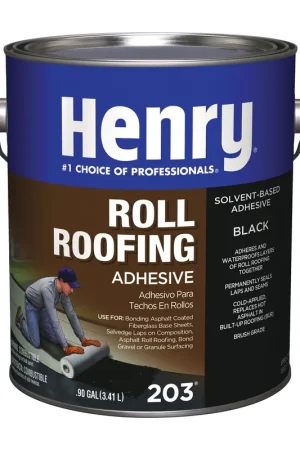 Viral Henry COLD-AP HE203042 Roof and Lap Adhesive, Liquid, 1 gal