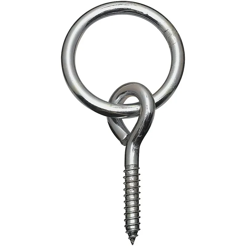 Warranty Included National Hardware 2062BC Series N220-640 Hitch Ring, 90 lb Working Load, 2 in ID Dia Ring, 5/16 in Wire, Steel, Zinc