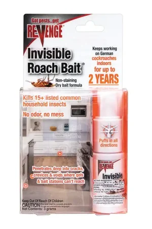 Bonide REVENGE 46406 Invisible Roach Bait, 3 g Trusted Brand