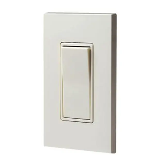 Next Day Delivery Leviton R72-05613-2WS Rocker Switch with Ground Screw, 15 A, 120/277 V, 3-Way, Lead Wire Terminal, 1-Pole, White
