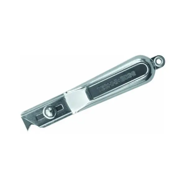 Fast Shipping Techni Edge TE04-101 Roofer Knife, Steel Blade, Steel Head, Plated Handle, 7 in OAL