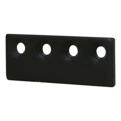 Best Seller National Hardware N700-106 Connecting Adapter, 3-1/8 in, Steel, Matte Black