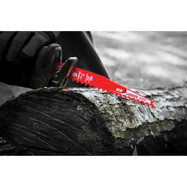 Diablo DS0903CP Series Reciprocating Saw Blade, Applicable Materials: Wood, 9 in L, 3 TPI, Carbide Cutting Edge, 1/PK Direct From Factory