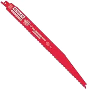 Worldwide Shipping Diablo DS1212BW2 Reciprocating Saw Blade, 12 in L, 4/12 TPI