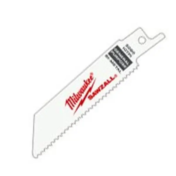 Milwaukee 48-00-5092 Reciprocating Saw Blade, 3/4 in W, 6 in L, 10 TPI Trusted Brand