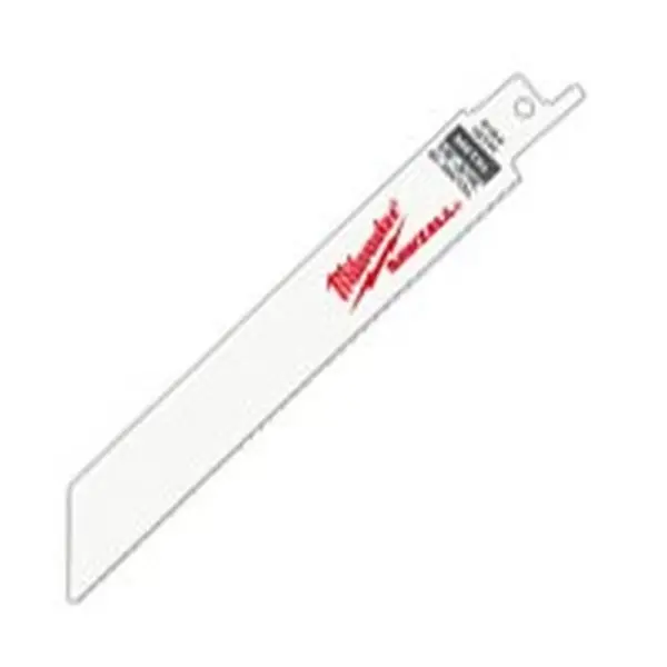Milwaukee 48-00-5188 Reciprocating Saw Blade, 3/4 in W, 9 in L, 18 TPI Hassle-Free Returns
