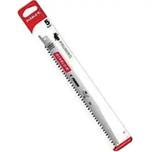 Genuine Diablo DS0905FG5 Reciprocating Saw Blade, Applicable Materials: Wood, 9 in L, 5 TPI