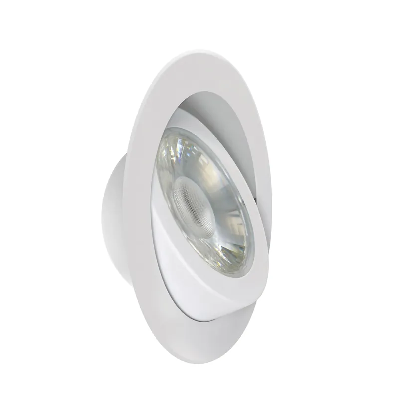 While Supplies Last Feit Electric LEDR4XT/ADJ/6WYCA LED Downlight, 11 W, 120 V, LED Lamp, Aluminum/Plastic, White, Frost