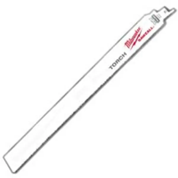 Fresh Stock Milwaukee 48-00-5789 Reciprocating Saw Blade, 1 in W, 12 in L, 18 TPI, Bi-Metal Cutting Edge