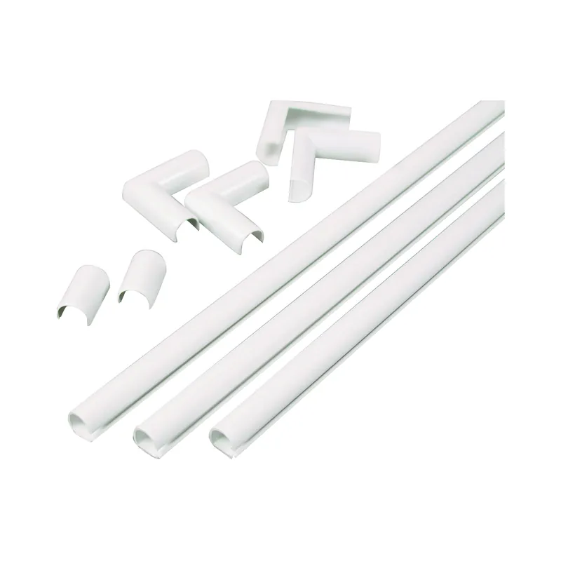 Wiremold C110 Cord Channel Kit, PVC, White Best Price