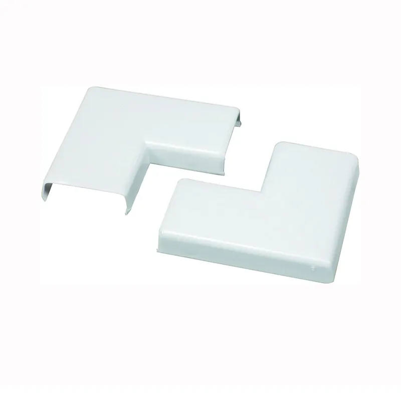 Limited Edition Wiremold NMW6 Raceway Flat Elbow, Plastic, White