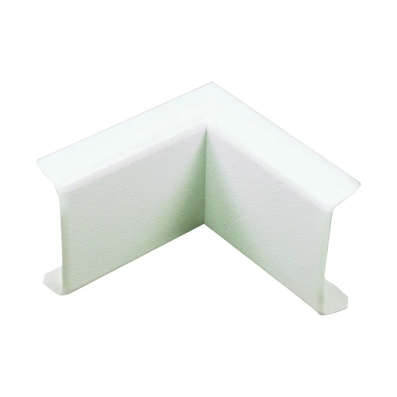 Wiremold NMW7 Wireway Inside Elbow, Non-Metallic, Plastic, White New Release