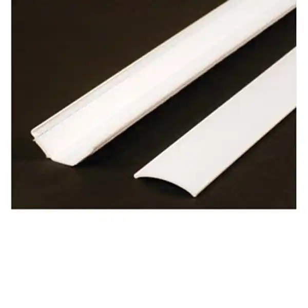 Fresh Stock Wiremold CornerMate C40 Wire Channel, 60 in L, 1-1/2 in W, 1 -Channel, Plastic, White