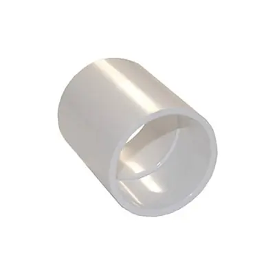 No Minimum Order Lasco 20-1208 Pipe Coupling, 1-1/2 in, Slip, PVC, SCH 40 Schedule
