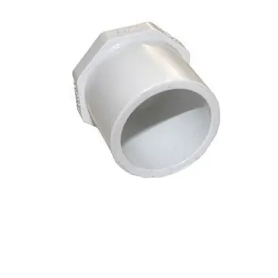 Lasco 20-1908 Pipe Plug, 1-1/2 in, Slip, PVC, SCH 40 Schedule Best Seller