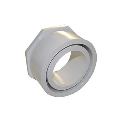 Lasco 20-1508 Bushing, 3/4 x 1/2 in, Spigot x Slip, PVC, SCH 40 Schedule Time-Limited
