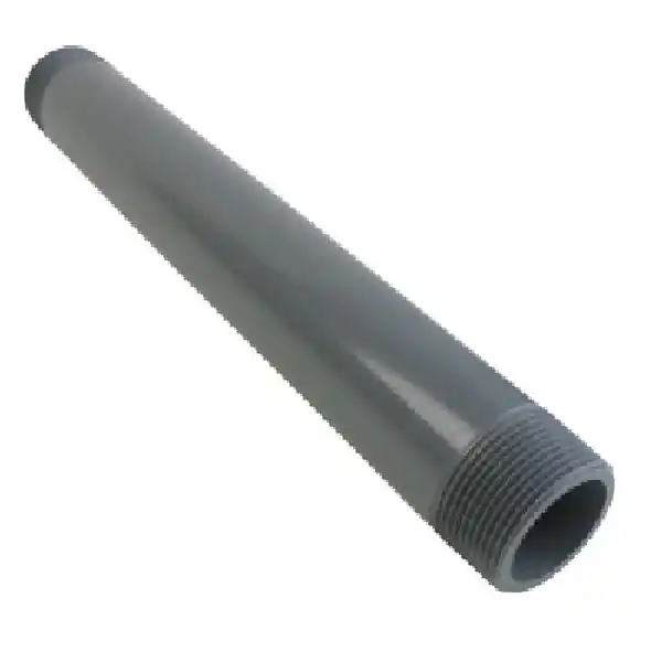 Hot Picks Lasco 26-8732 Pipe Nipple, 12 in L, 1-1/4 in, PVC