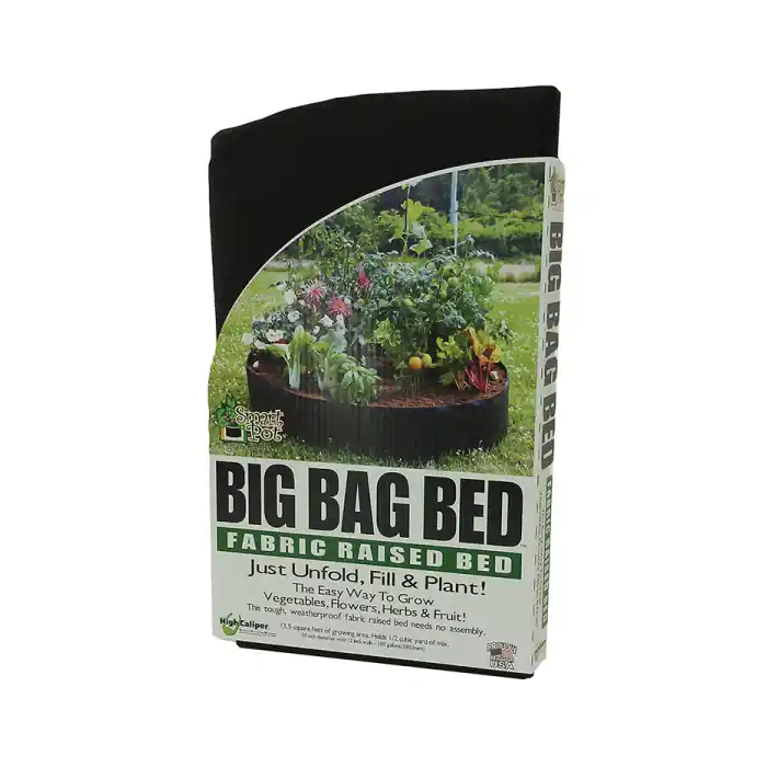 Big Bag Bed H68 12015RB Raised Bed, 24 in L, 8 in W, Black Bargain