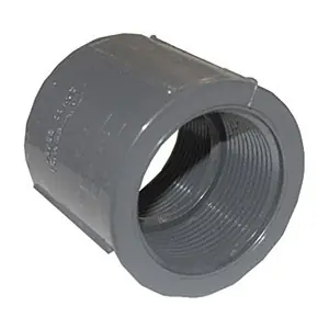 Direct From Manufacturer Lasco 21-1228 Pipe Coupling, 1-1/4 in, Sweat, PVC, SCH 80 Schedule
