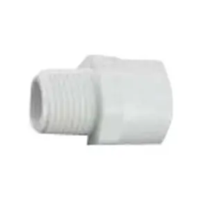 Order Now Lasco 436007CPRMC Pipe Adapter, 3/4 in, MIP x Slip, PVC, SCH 40 Schedule