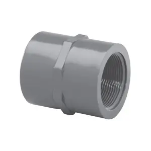 Grab Now Lasco 835012BC Pipe Adapter, 1-1/4 in, Slip x FIP, PVC, SCH 80 Schedule