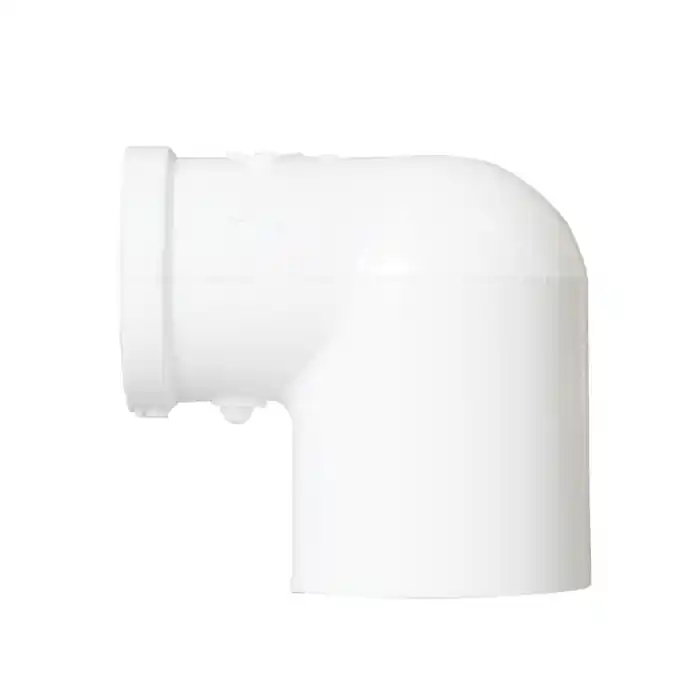 Shop Now Thrifco Plumbing 8114126 Pipe Elbow, 3/4 x 1/2 in, Slip Joint x Threaded, 90 deg Angle, PVC, SCH 40 Schedule