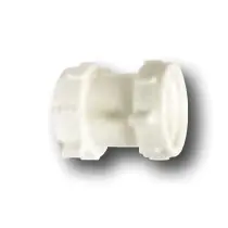 Worldwide Shipping Lincoln 108917 Coupling, 1-1/4/1-1/2 in, Slip Joint, Plastic, White