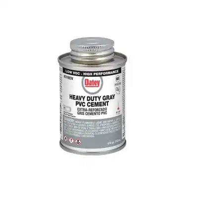 Oatey 31093V Heavy-Duty Cement, 4 oz, Liquid, Gray Bulk Order