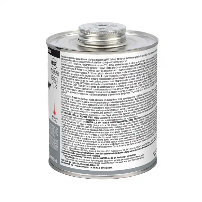 Oatey 31094V Heavy-Duty Medium Set Cement, 8 oz Can, Liquid, Gray Price Drop